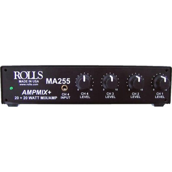 Rolls MA255 Stereo 20 Watt Mixer Amplifier