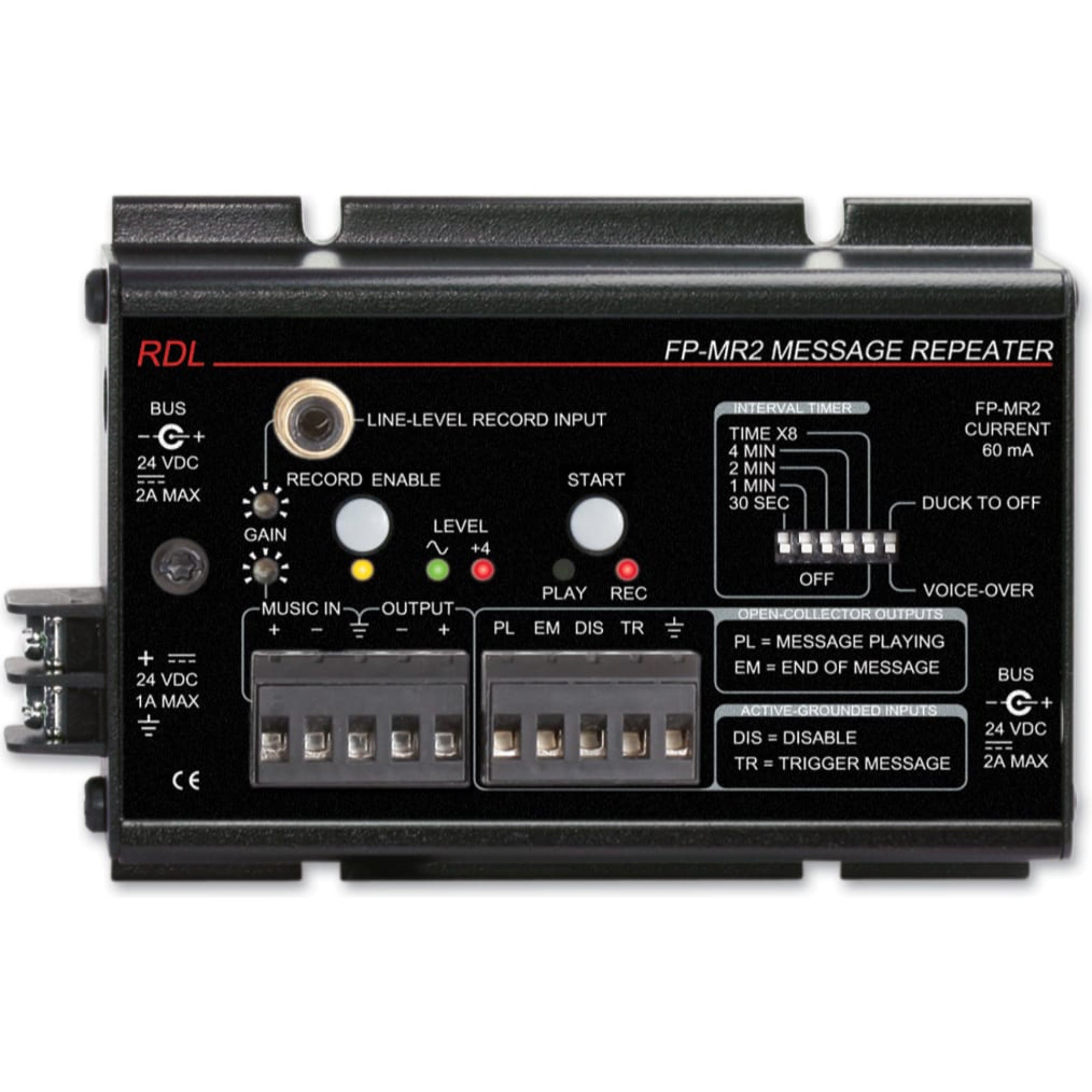RDL FP-MR2 Message Repeater