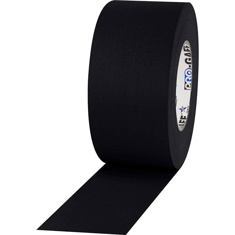 ProTapes Pro Gaff Premium Matte Cloth Gaffers Tape 3" x 55yds (Black)