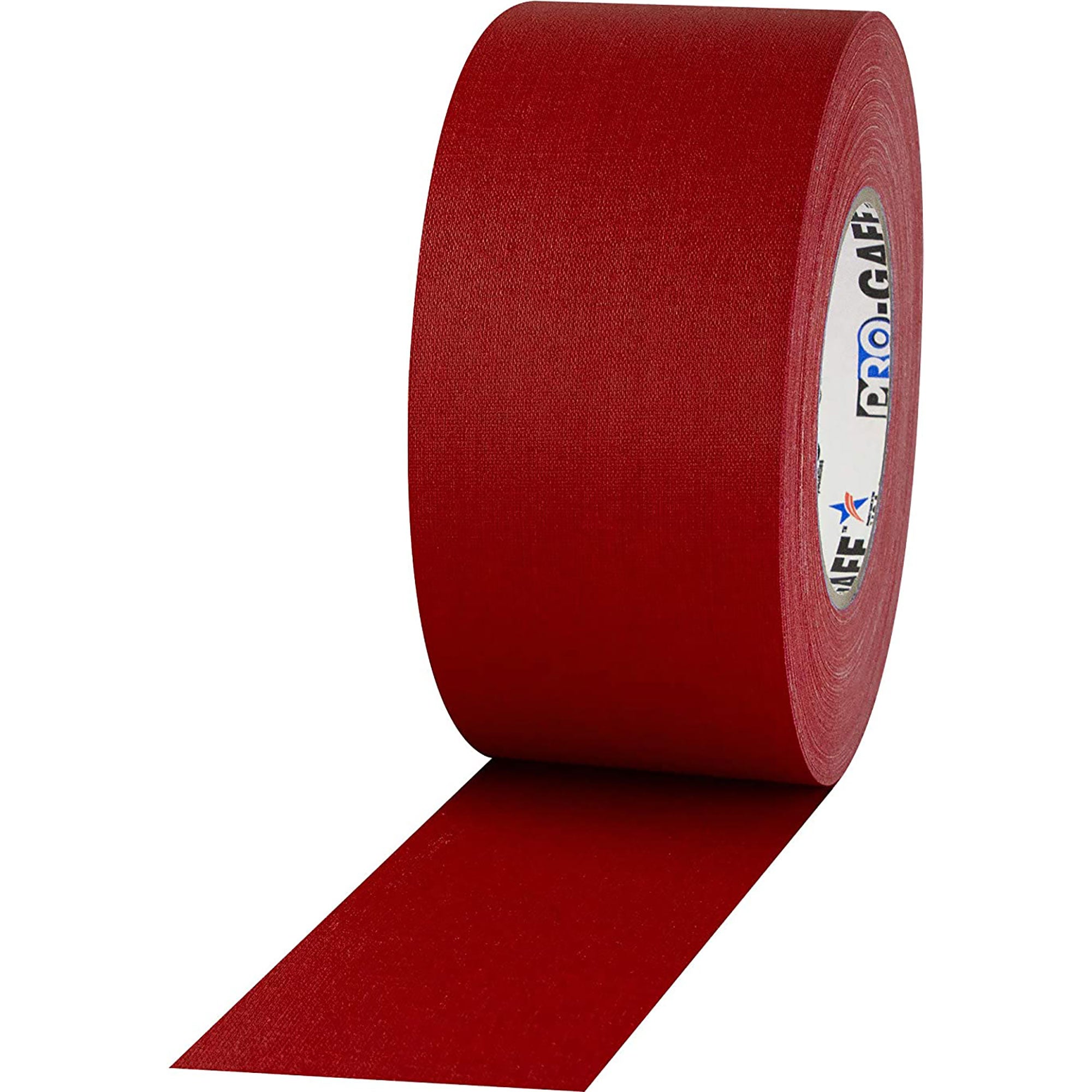ProTapes Pro Gaff Premium Matte Cloth Gaffers Tape 3" x 55yds (Red, Case of 16)