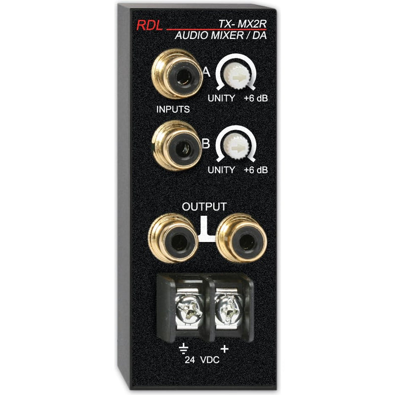 RDL TX-MX2R Audio Mixer / Distribution Amplifier
