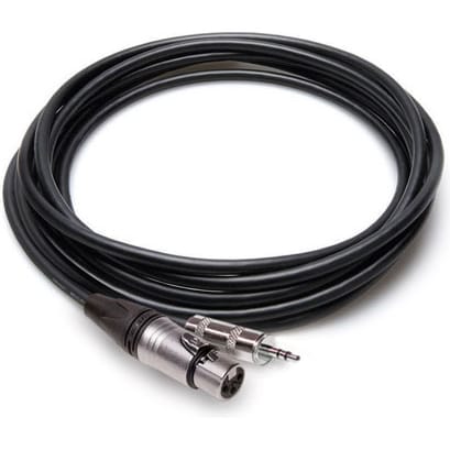 Hosa MXM-025 Camcorder Microphone Cable (25')