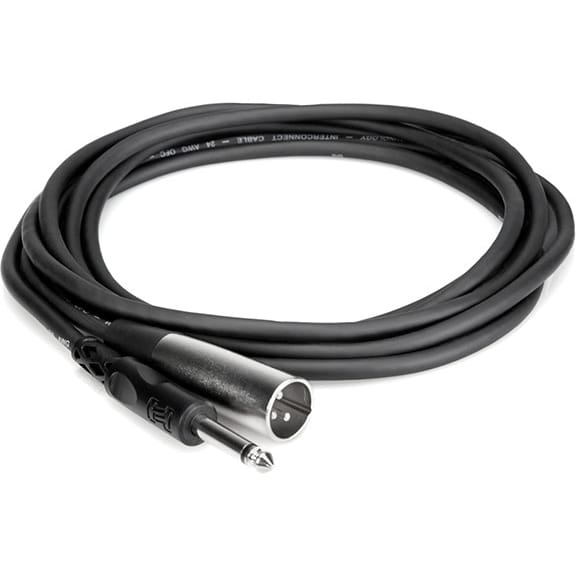 Hosa PXM-120 1/4" TS to XLR Female Unbalanced Interconnect Cable (20')