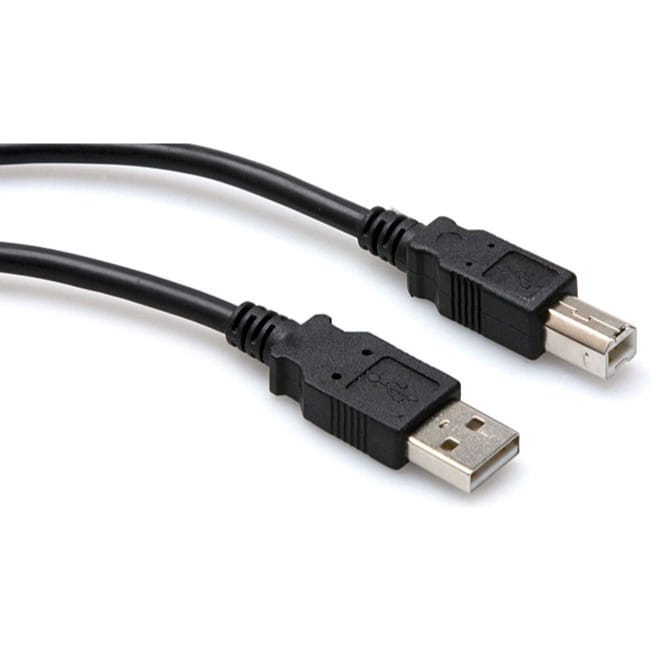 Hosa USB-205AB High Speed Type A to Type B USB Cable (5')
