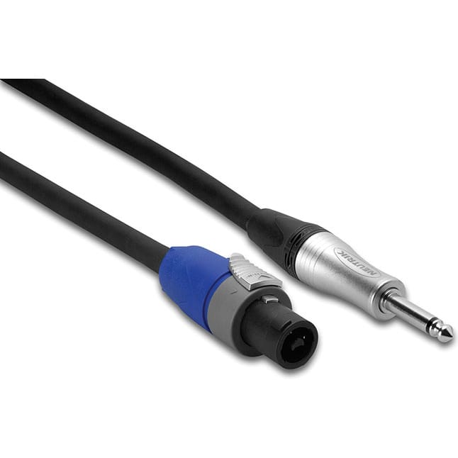 Hosa SKT-275Q Edge speakON to 1/4" Speaker Cable (75')