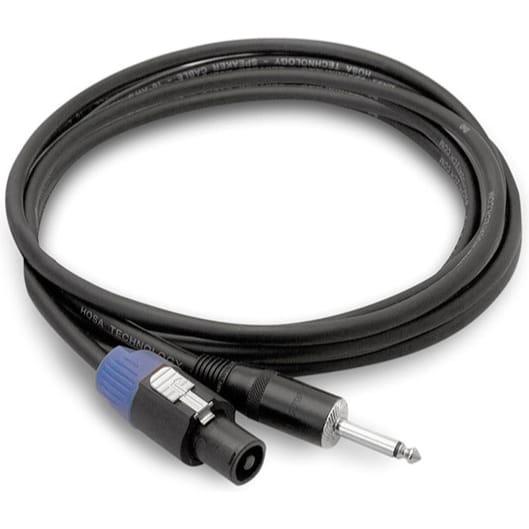Hosa SKT-4100Q Pro speakON to 1/4" Speaker Cable (100')