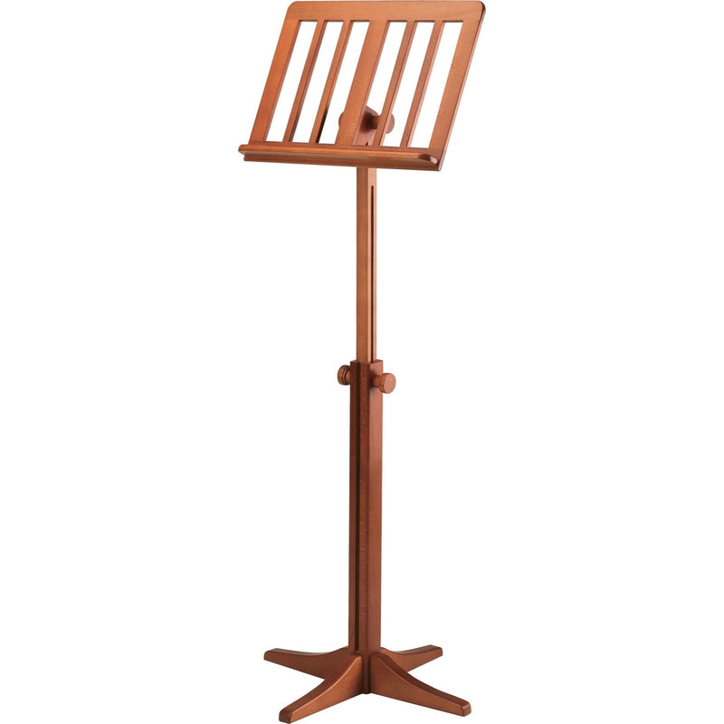 K&M Stands 116/1 Wooden Music Stand (Cherrywood)