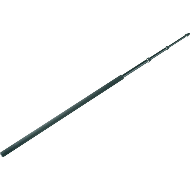 K&M Stands 23770 4-Section Fiberglass Microphone Boompole (Black, 15')