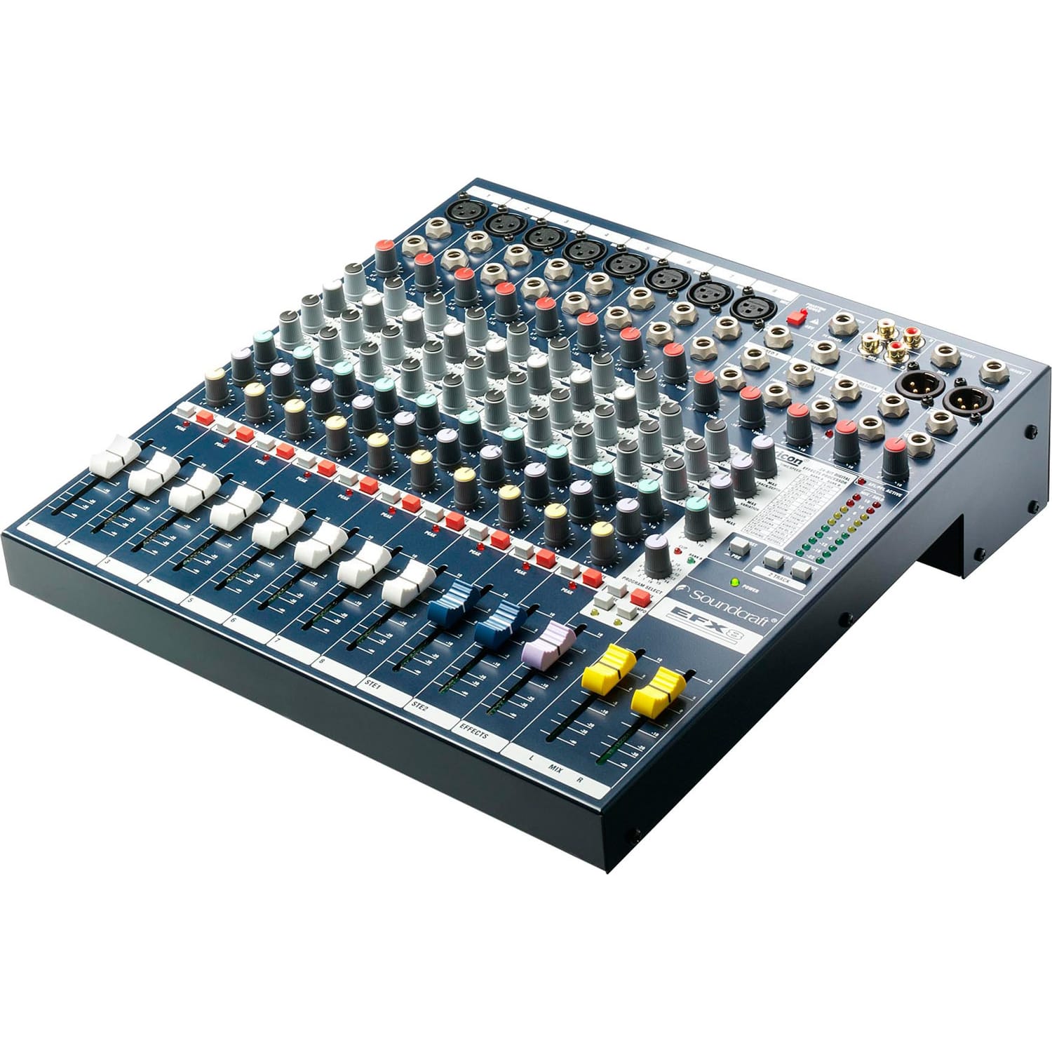 Soundcraft EFX8 8in/2out Low-Cost, High-Performance Lexicon Effects Mixer