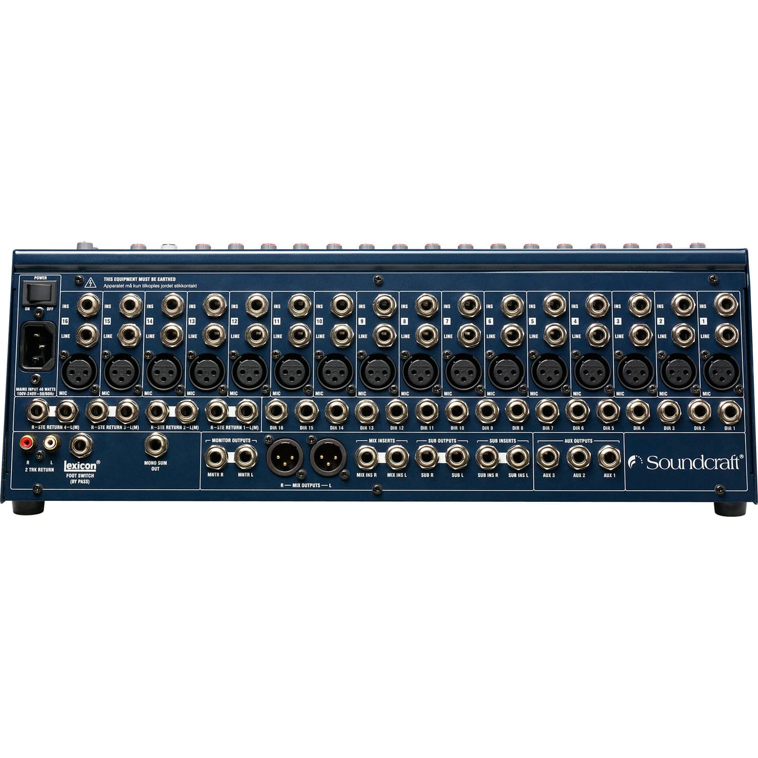 Soundcraft FX16ii 16-Channel Mixer with Built-In Lexicon Effects Processor