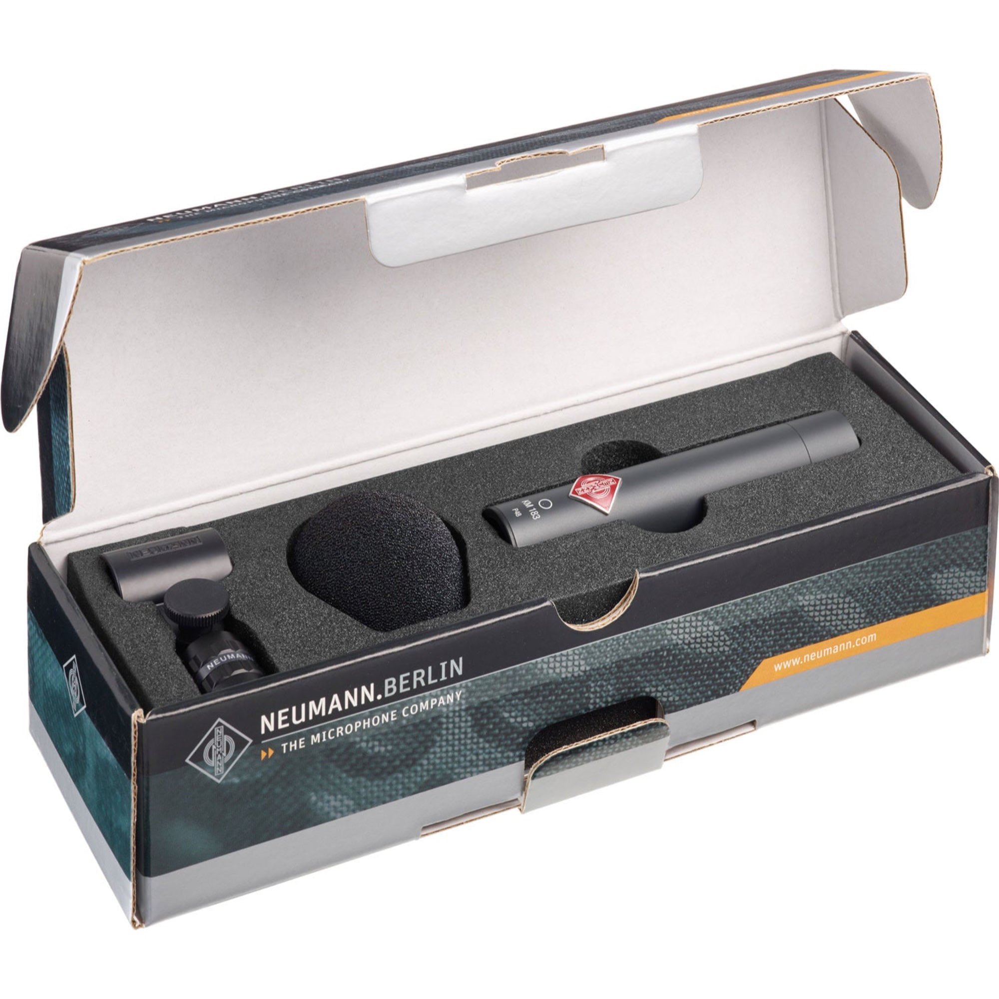 Neumann KM 183 MT Omnidirectional Condenser Microphone (Matte Black)