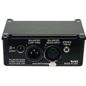 Whirlwind HAUCXL Under Counter Active Monaural Balanced Headphone Amplifier