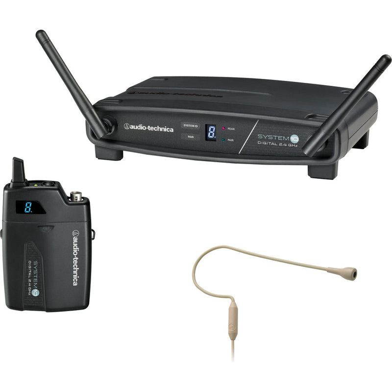 Audio-Technica ATW-1101/H92-TH System 10 Earworn Digital Wireless System (Beige)