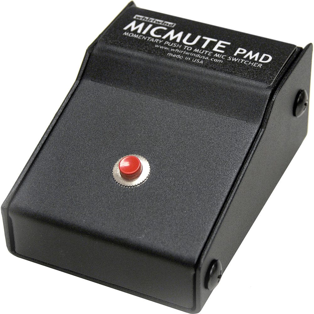 Whirlwind Micmute PMD Push-to-Mute Audio Switch (Desktop)
