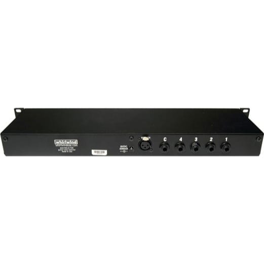 Whirlwind MultiSelector 4X 1U 4-Channel Instrument Switch (1-to-4)