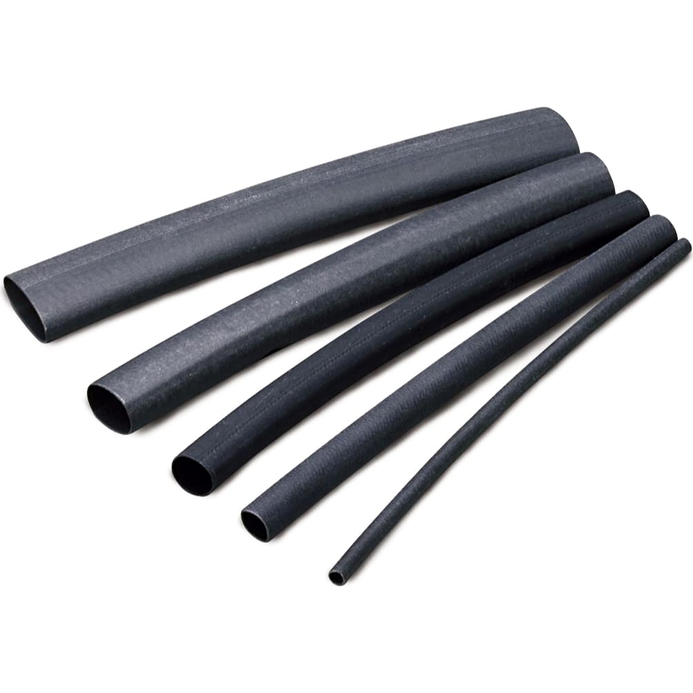 Sumitomo Sumitube B2 3/8" Flexible Polyolefin 2:1 Heat Shrink Tubing - Black (By the Foot)