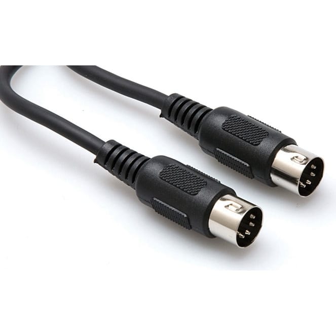 Whirlwind WMD20-BK 5-Pin MIDI Cable (Black, 20')