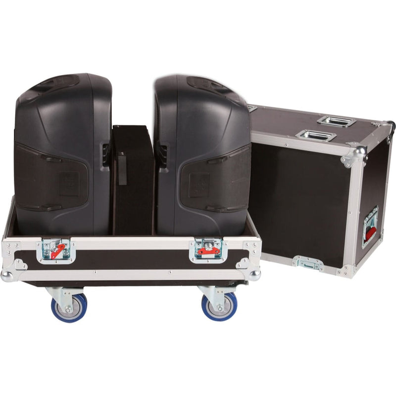 Gator Cases G-TOUR SPKR-212 Tour Style Transporter for Two 12" Speakers