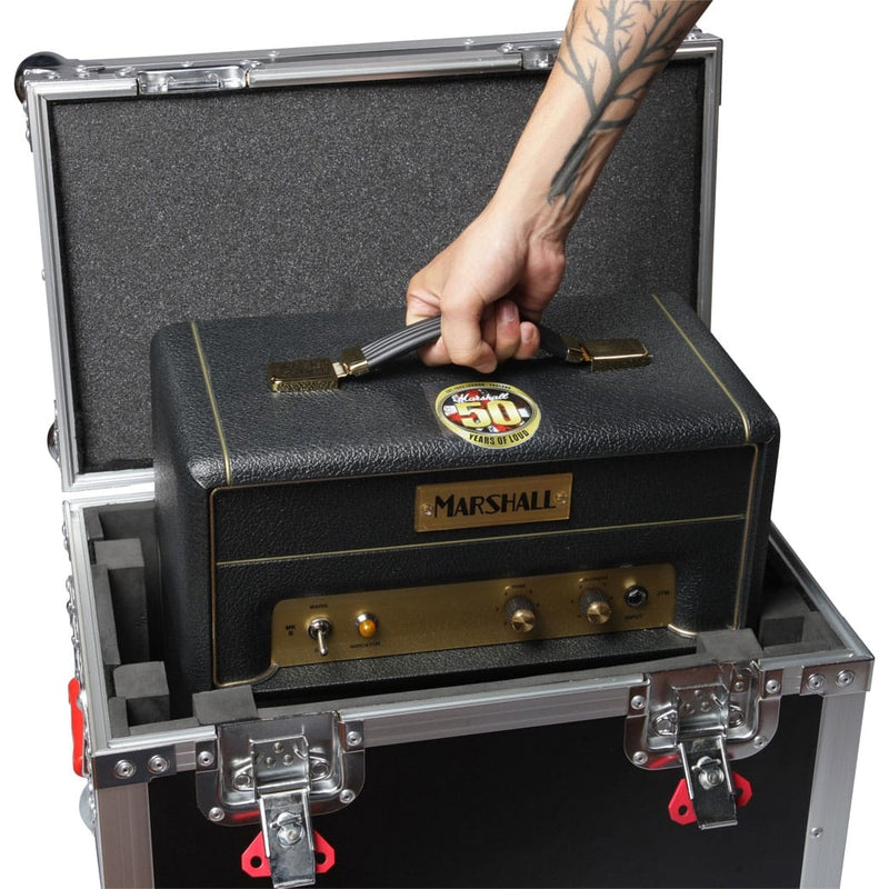 Gator Cases G-TOURMINIHEAD2 ATA Tour Case for Mid Size Lunchbox Amps