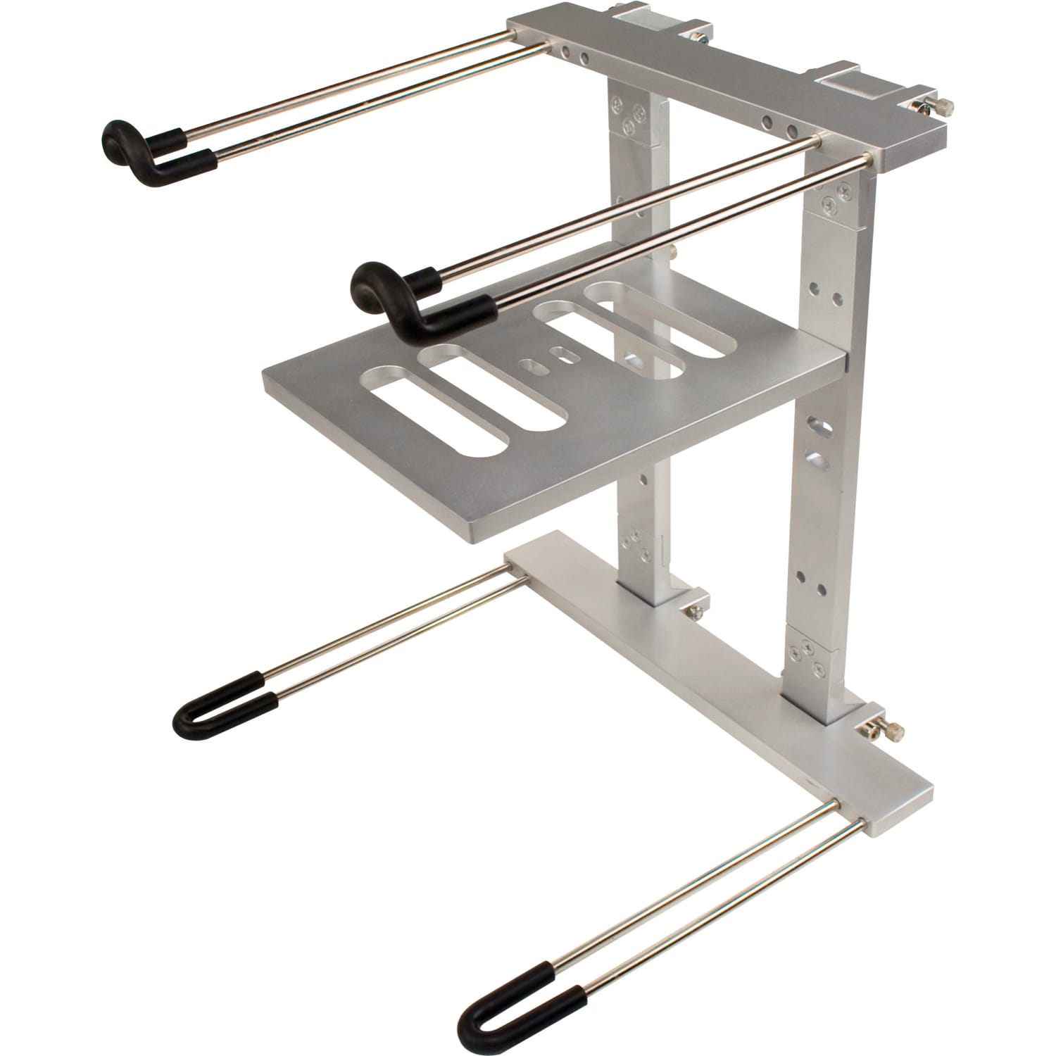 Ultimate Support JS-LPT400S JamStands Aluminum Double-Tier Laptop/DJ Stand