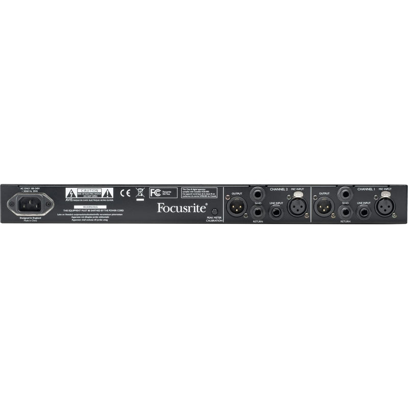 Focusrite ISA Two Rackmount 2-Channel Microphone Preamp