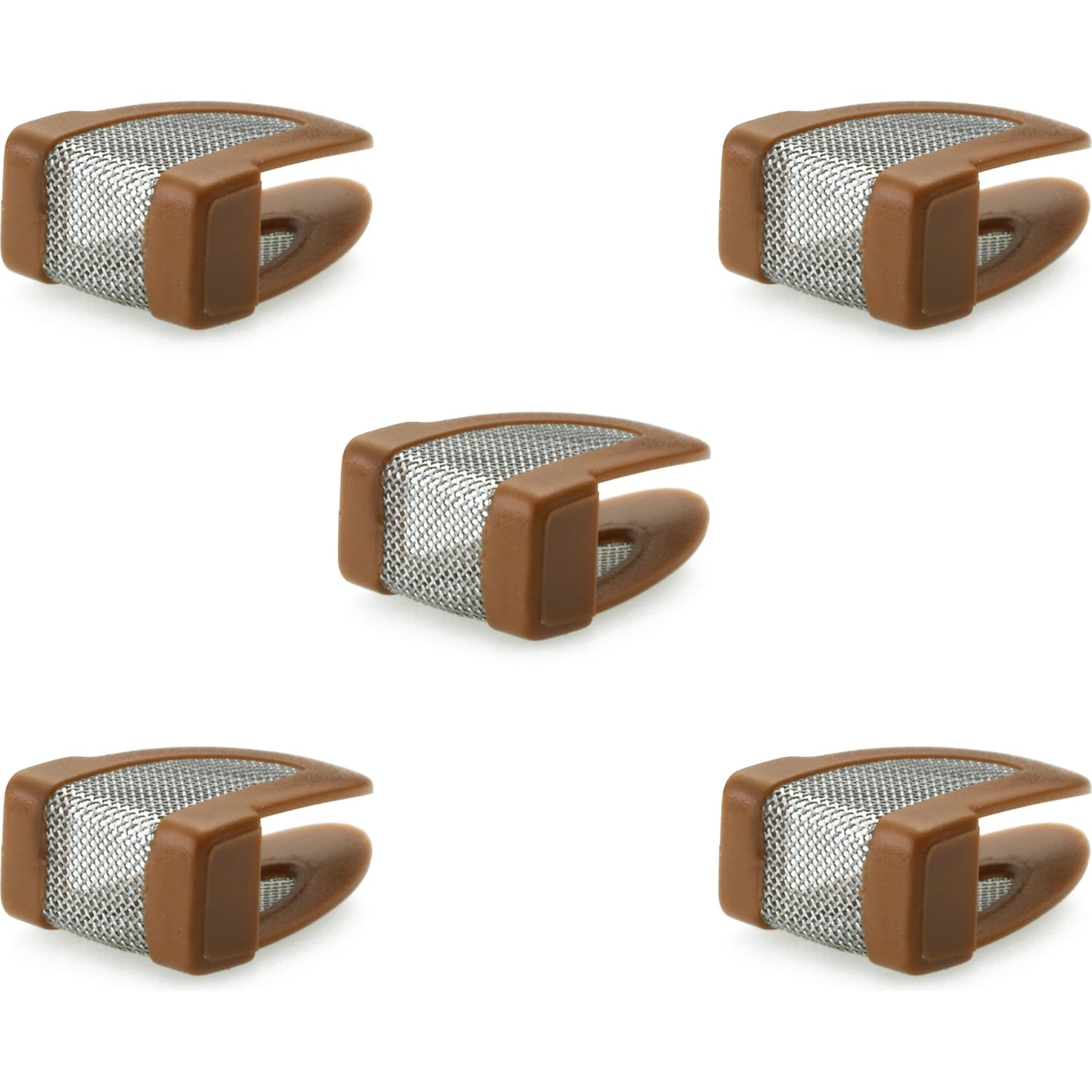 DPA DUA0523C Makeup and Moisture Filter for d:fine Slim, Brown (5 Pack)