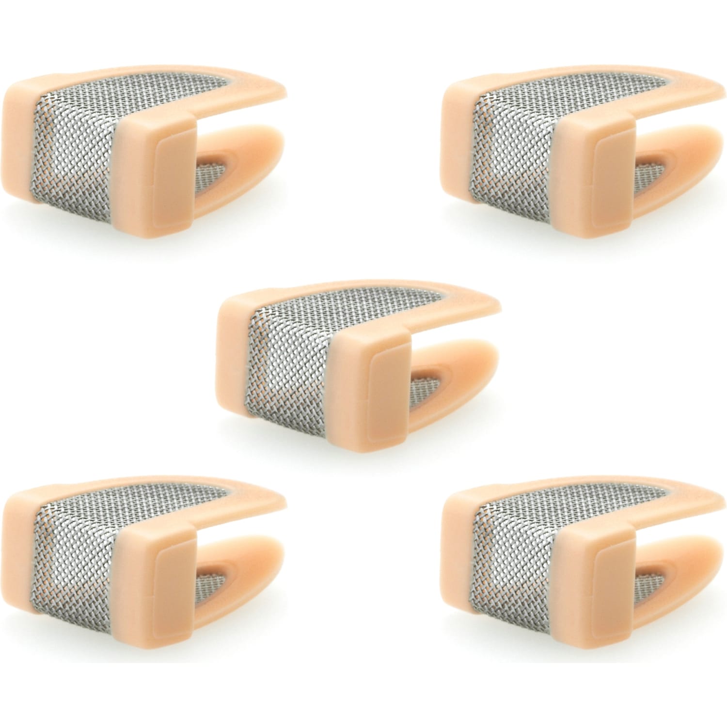 DPA DUA0523F Makeup and Moisture Filter for d:fine Slim, Beige (5 Pack)