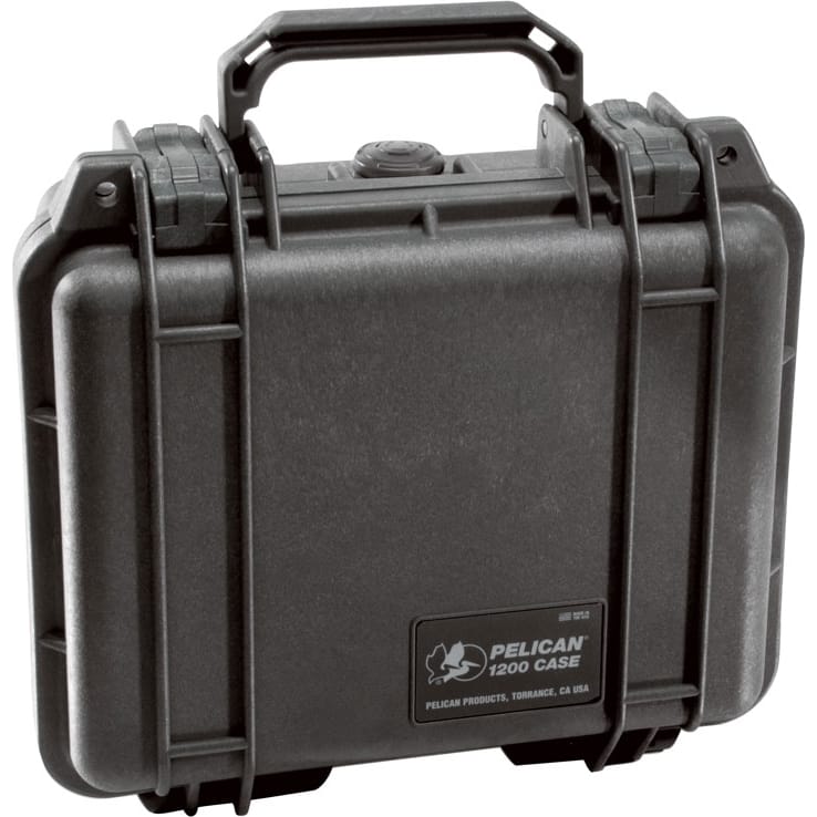 Pelican 1200NF Protector Case without Foam (Black)