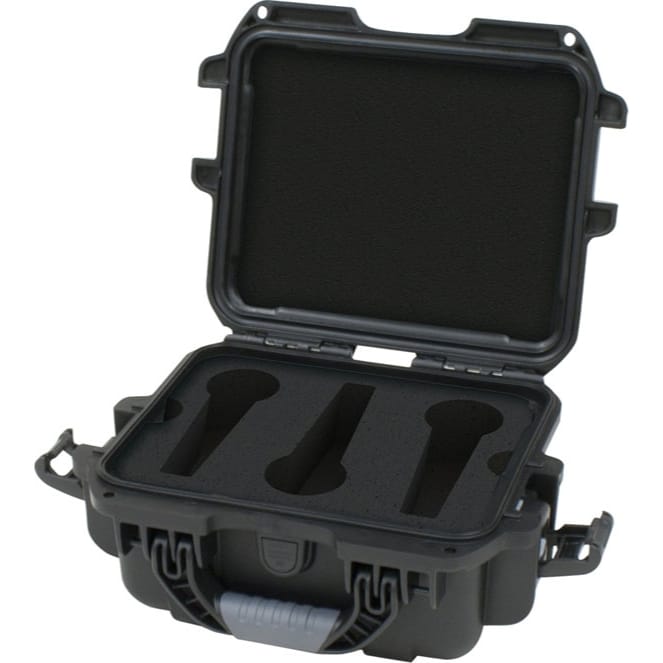 Gator Cases GM-06-MIC-WP Waterproof Wired Microphone Case for 6 Mics