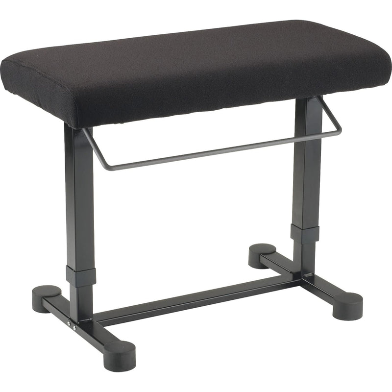 K&M Stands 14081 Uplift Piano Bench (Black Fabric)