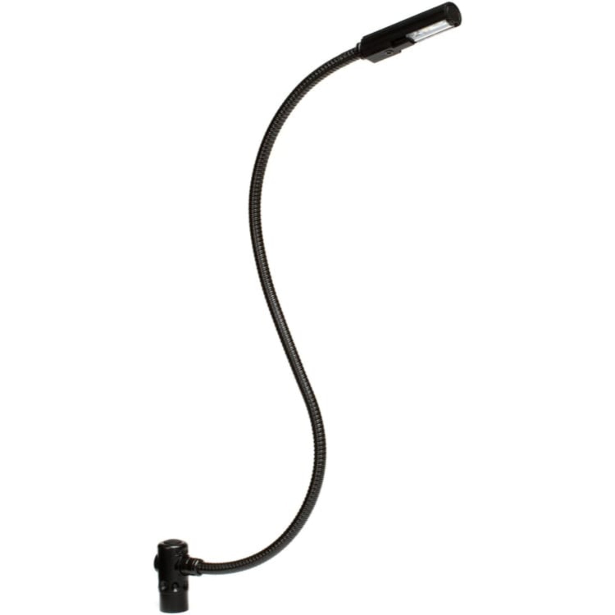 Littlite 18XR-LED Gooseneck LED Lamp with 3-pin Right Angle XLR Connector (18")