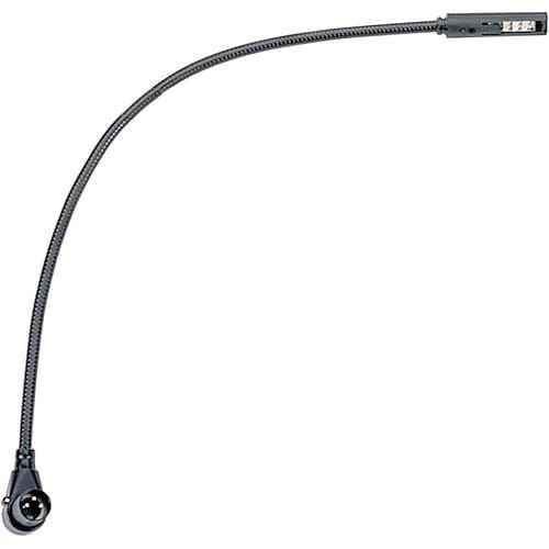 Littlite 18XR-LED Gooseneck LED Lamp with 3-pin Right Angle XLR Connector (18")