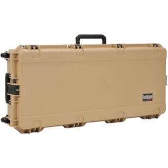 SKB 3i-4217-18-T iSeries Waterproof Acoustic Guitar Case with Wheels (Tan)