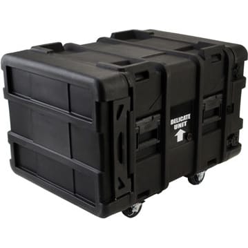 SKB 3SKB-R908U24 Roto-Molded Shockmount Rack Case (8U, 24" Deep)