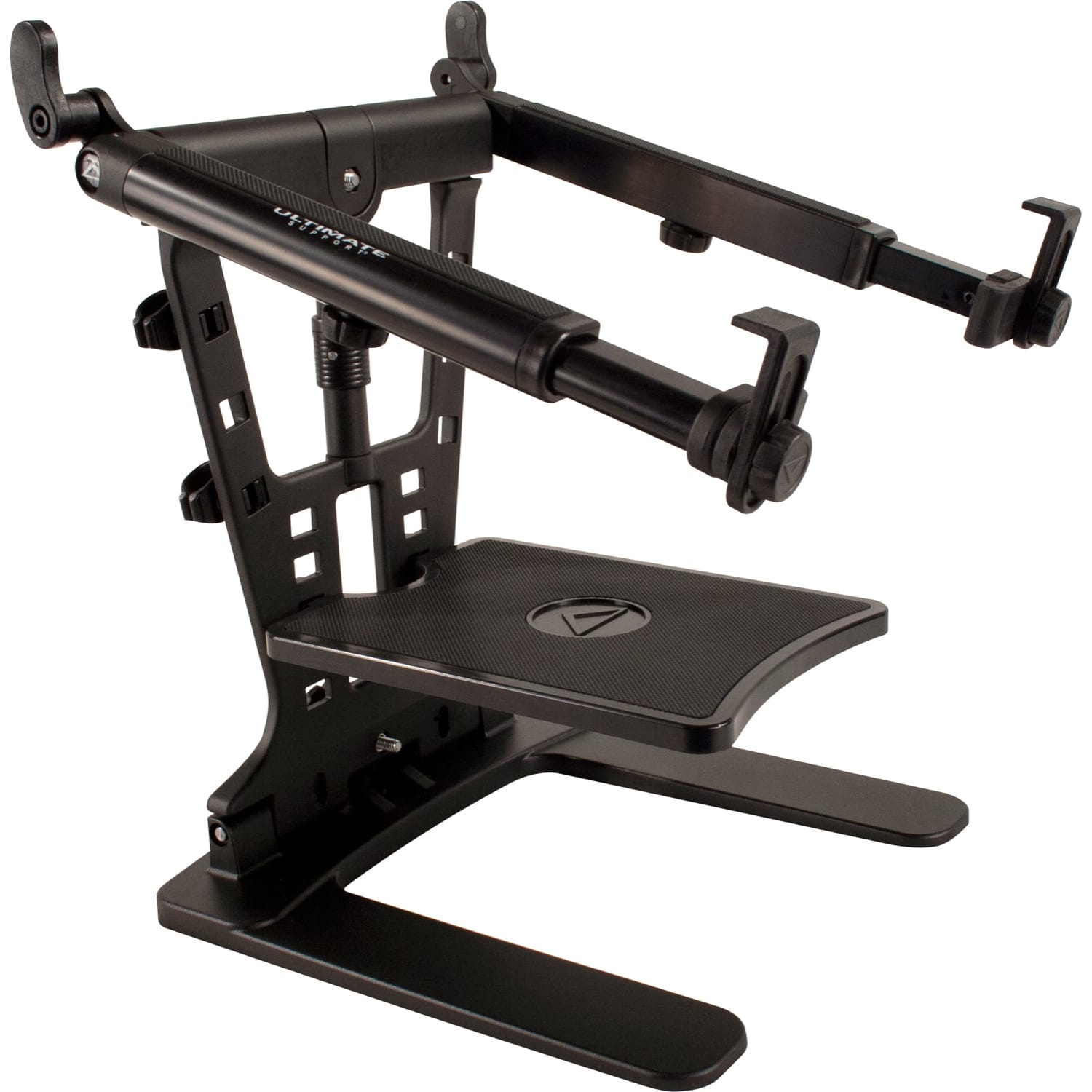 Ultimate Support LPT-1000QR HyperStation QR 5/8" Thread-Mountable Laptop / DJ Stand (Black)
