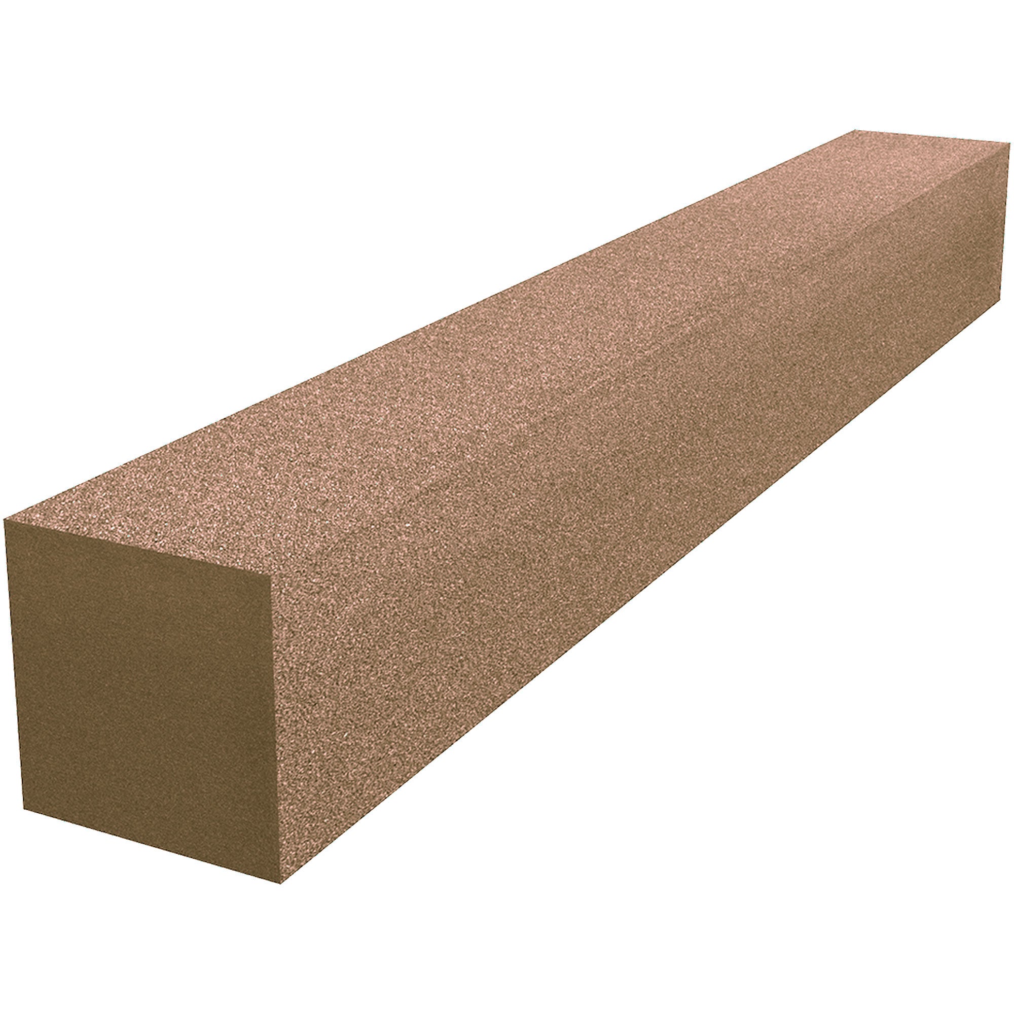Performance Audio 3" x 3" x 24" Corner Fill Acoustic Foam Block (Brown, 16 Pack)