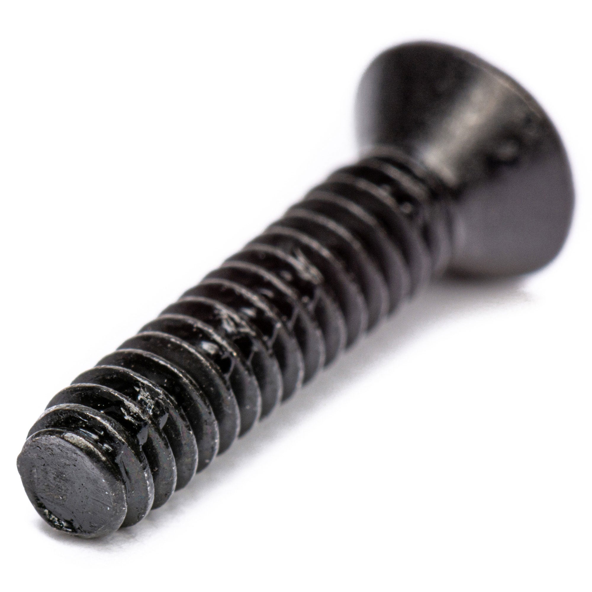 Performance Audio 4-40 x 1/2" Phillips Flat Head Machine Screws (Black Oxide, 25 Pack)