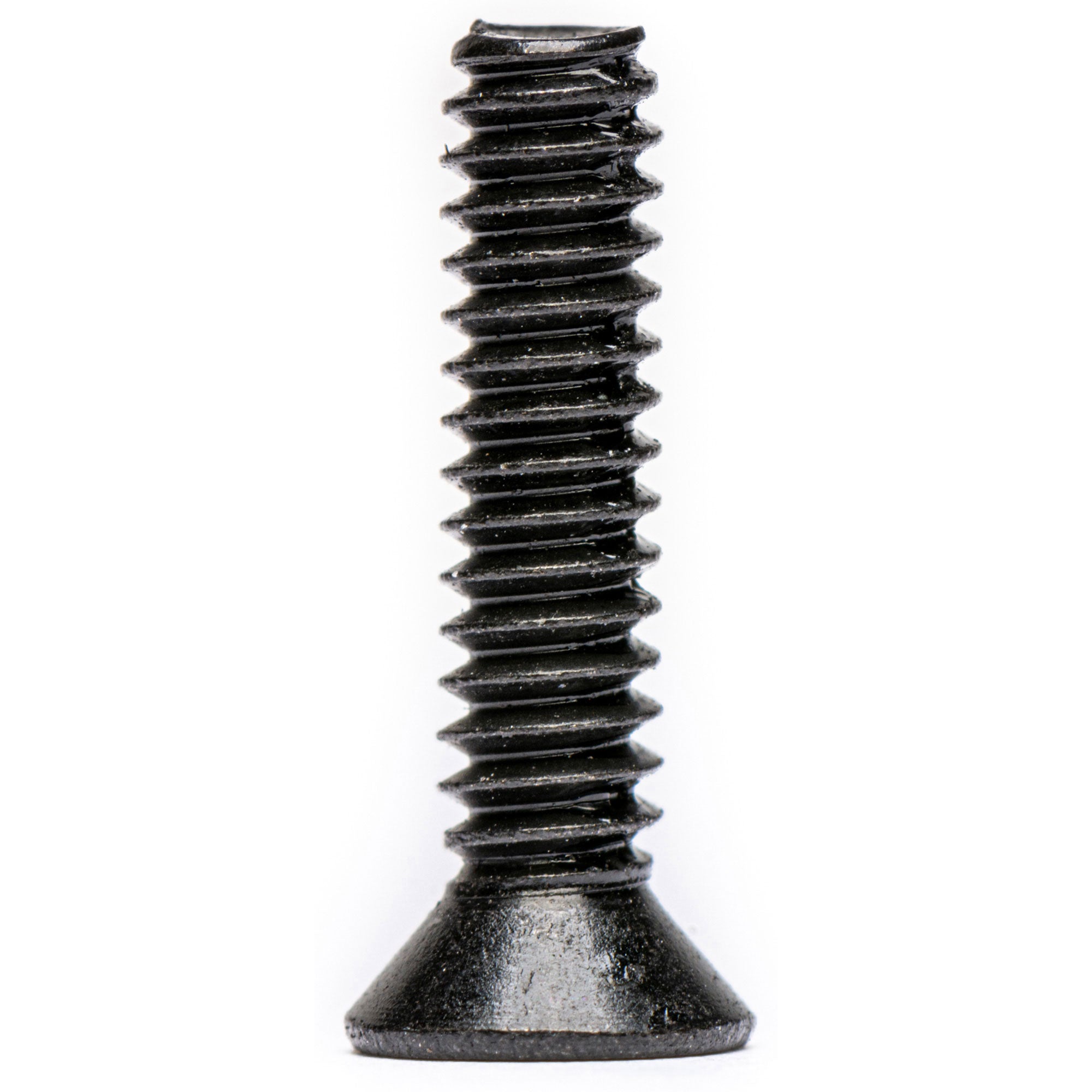 Performance Audio 4-40 x 1/2" Phillips Flat Head Machine Screws (Black Oxide, 25 Pack)