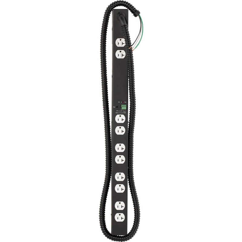Lowell ACS-2010-RPC-HW Hardwired 20A Power Strip with 10 Outlets and RPC