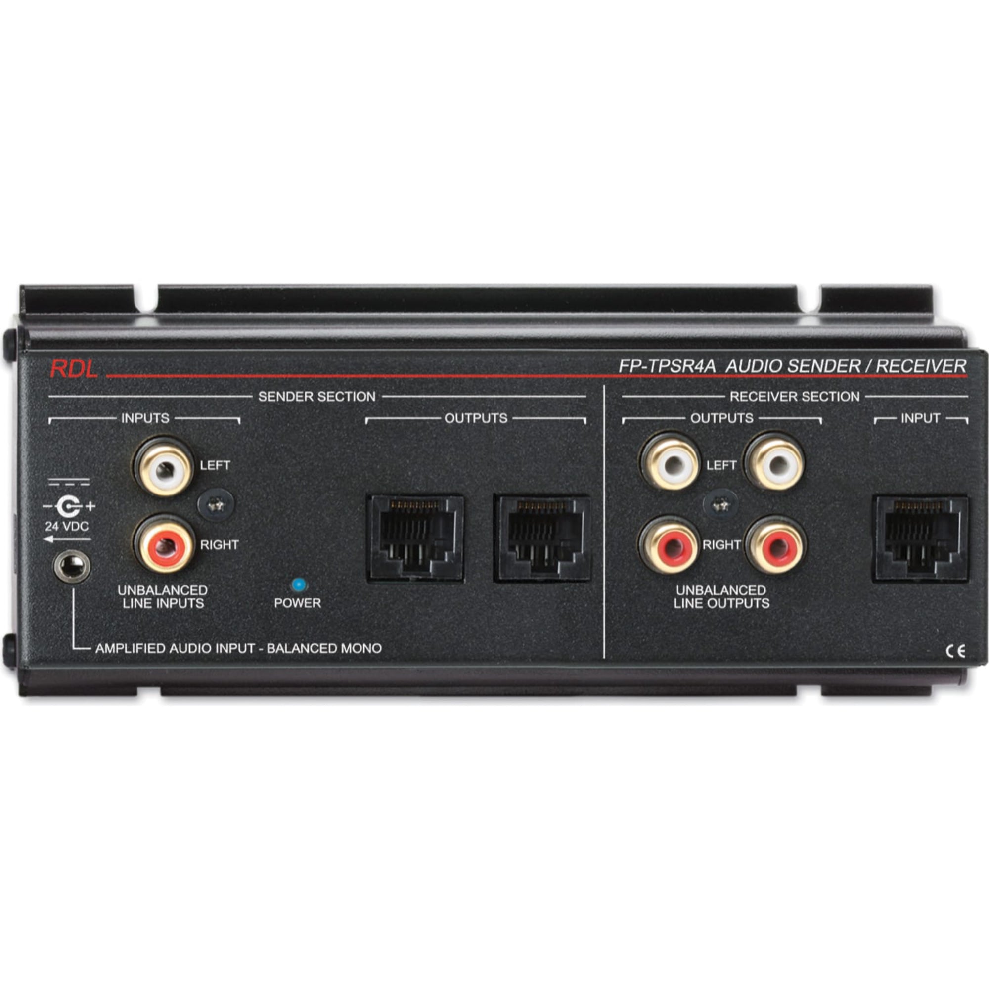 RDL FP-TPSR4A Format-A Two-Pair Audio Sender/Receiver