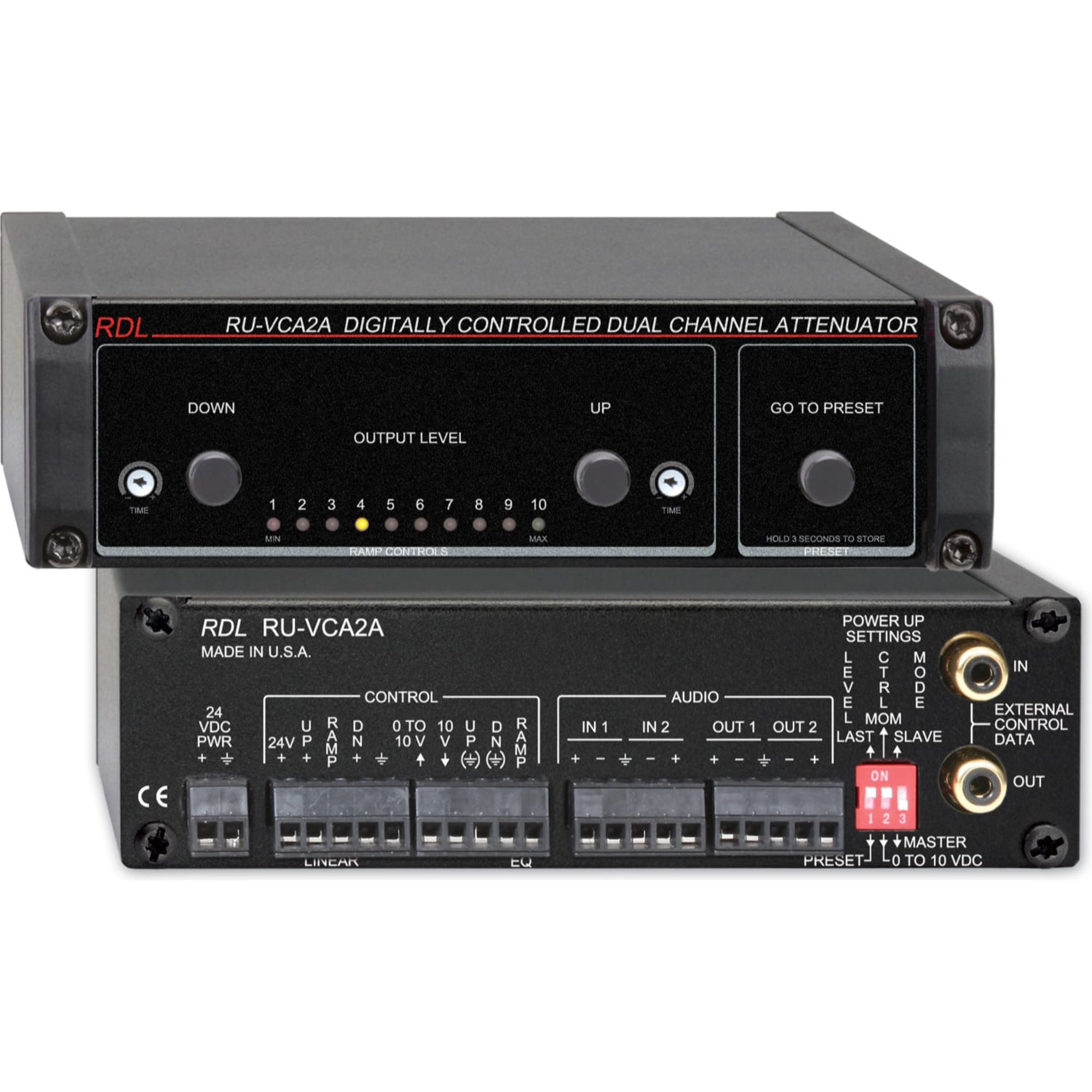 RDL RU-VCA2A Digitally Controlled Attenuator