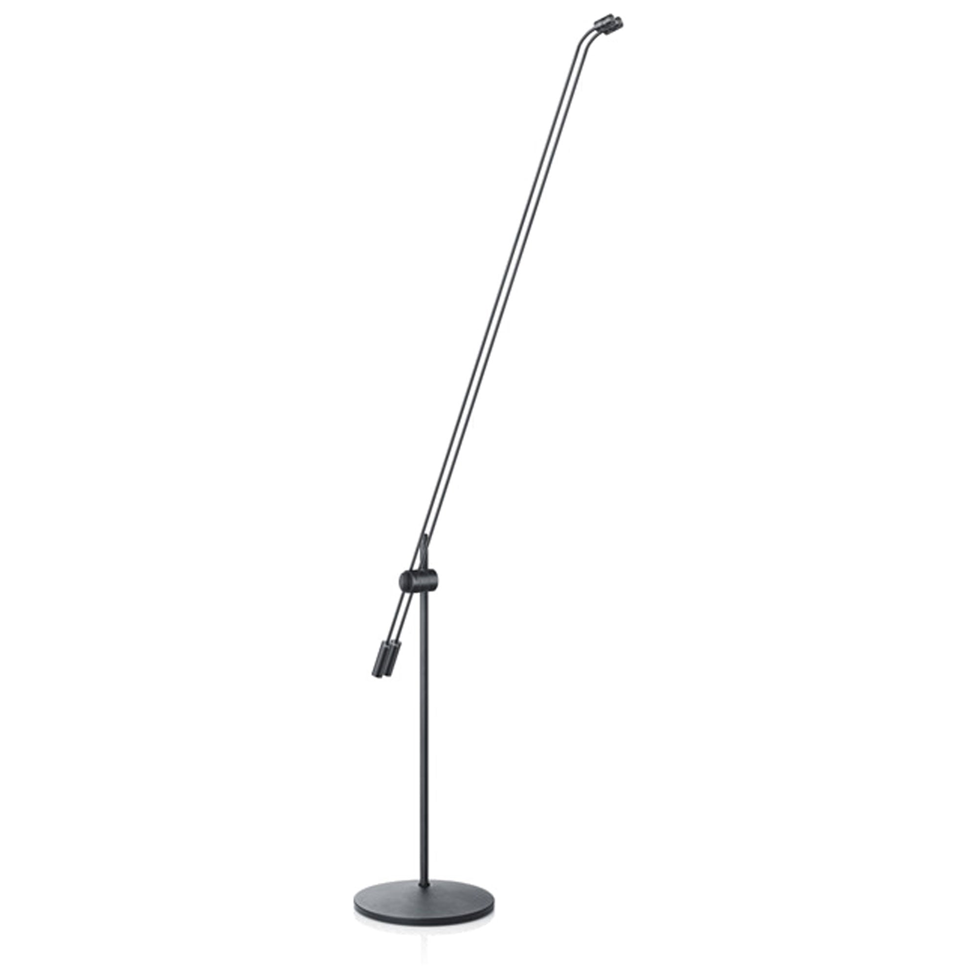 DPA 4018 Supercardioid Floor Stand Microphone (48" Boom, Twin Mic)