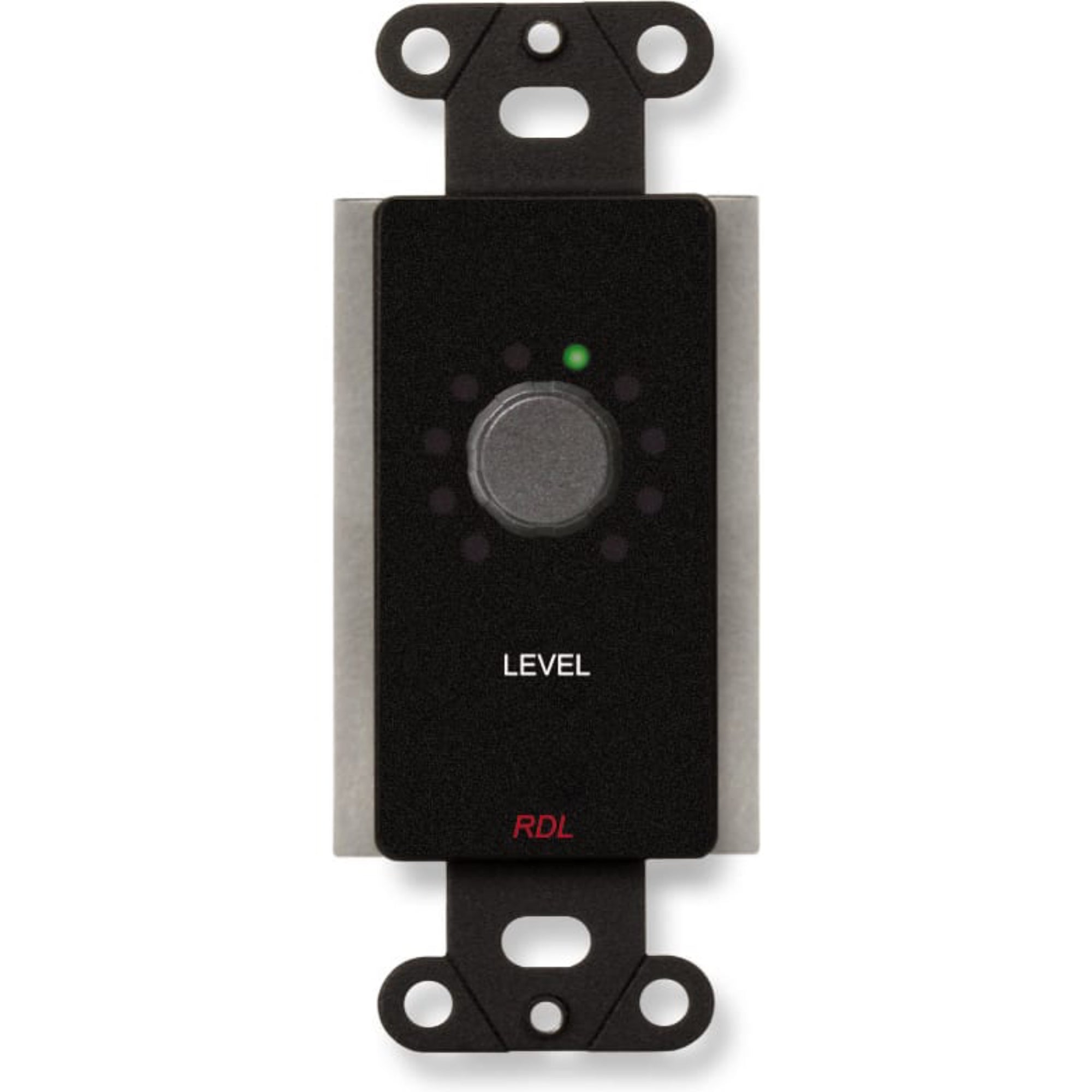 RDL DB-RLC10 Remote Level Control on Decora Plate (Black)