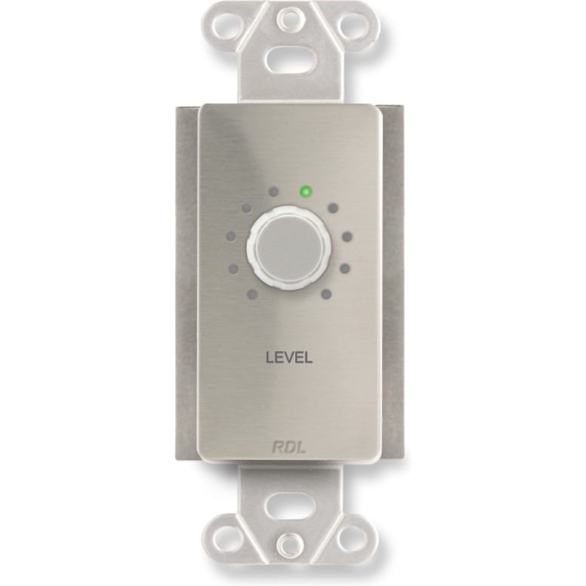 RDL DS-RLC10 Remote Level Control on Decora Plate (Stainless Steel)