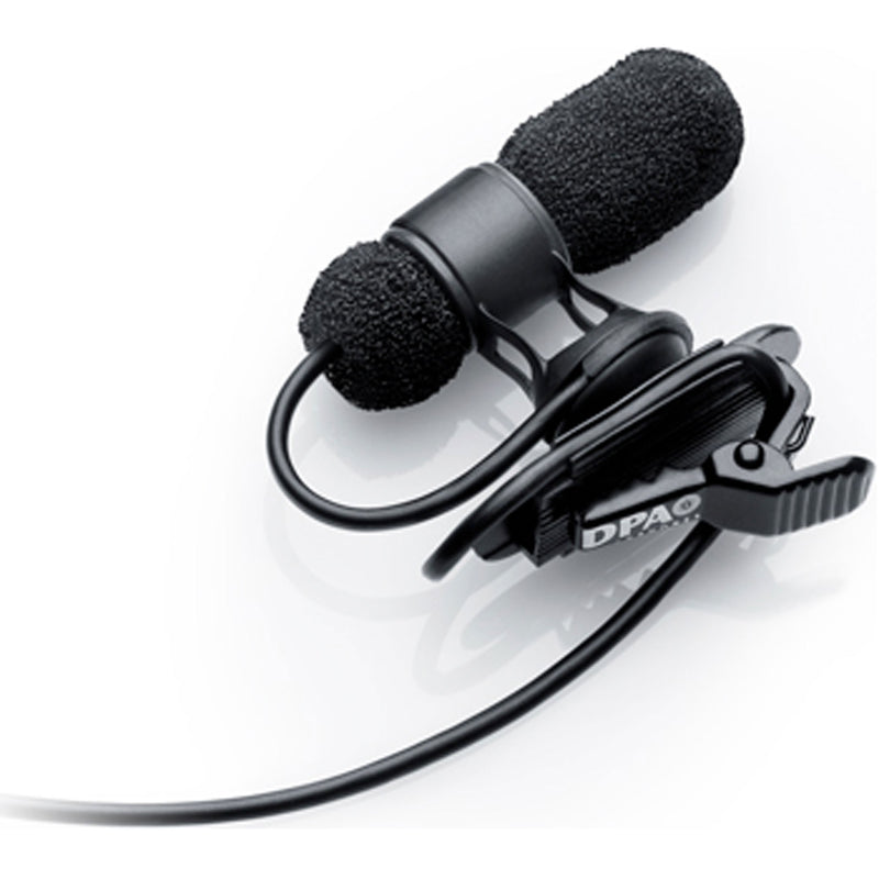 DPA 4080 CORE Cardioid Lavalier Microphone with 3-Pin LEMO Lectrosonics & Sennheiser Adapter (Black)