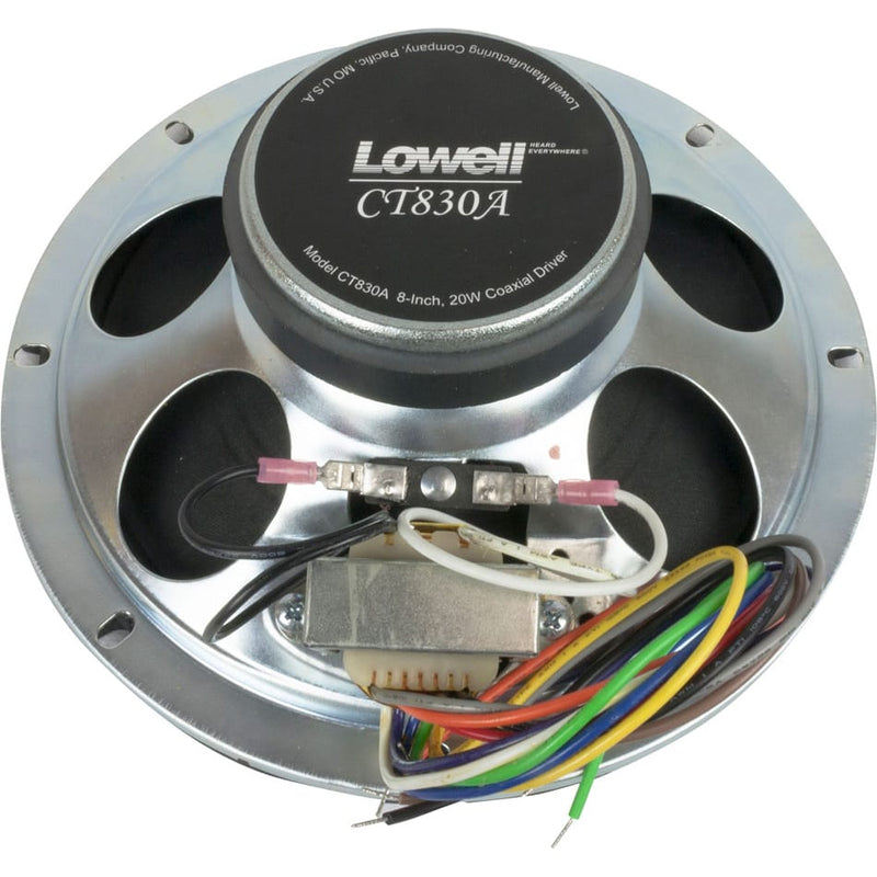 Lowell CT830A-T72 Coaxial Speaker with Transformer