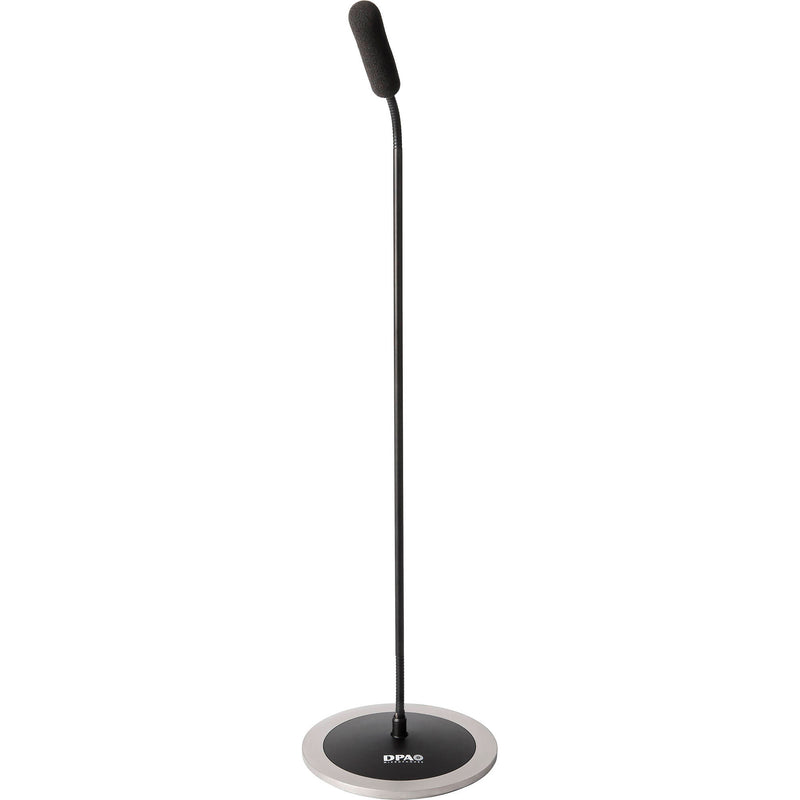 DPA 4098 CORE Supercardioid Tabletop Microphone with 17" Gooseneck and 3-Pin XLR Connector (Black)