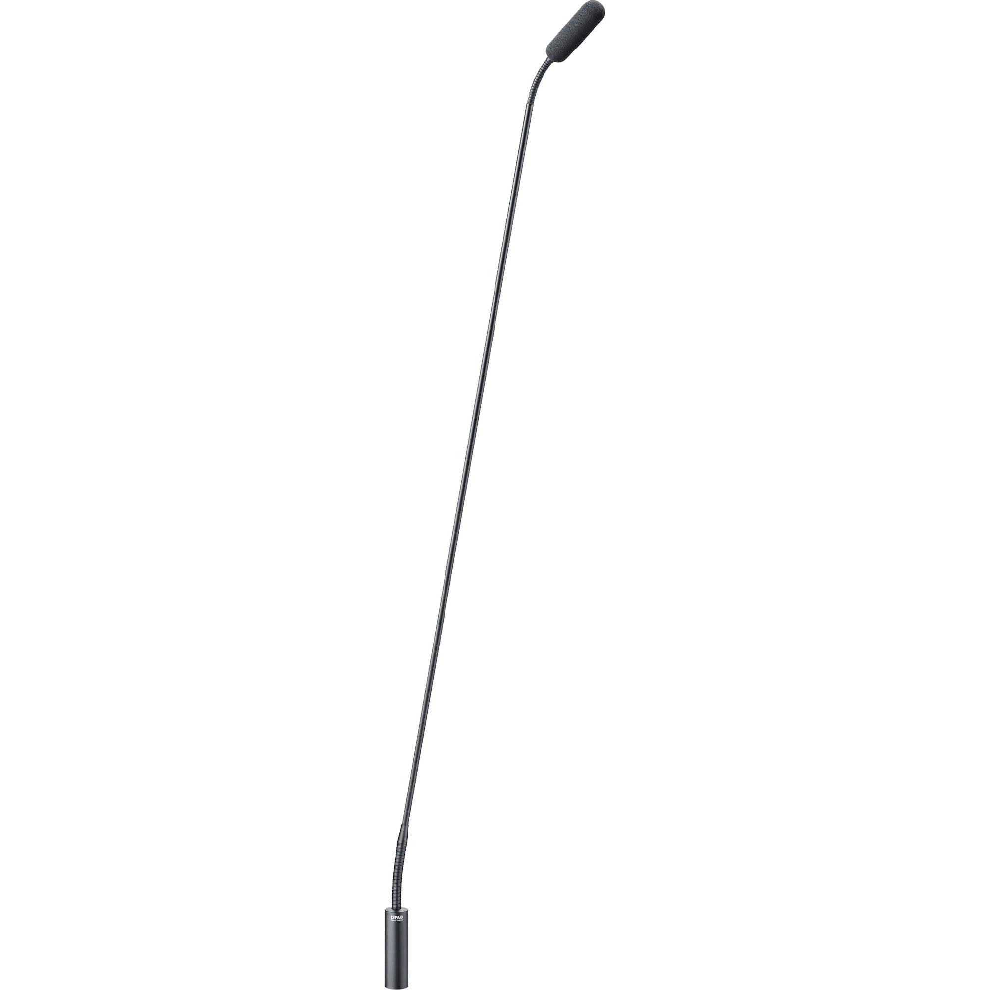DPA 4098 CORE Miniature Supercardioid Gooseneck Microphone with XLR Connector (30" Black)