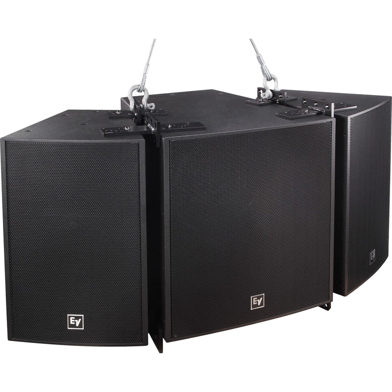 Electro-Voice EVF-1122D 12" 2-Way Full-Range Semi-Outdoor Speaker (PI-Finish, Black, 120 x 60°)