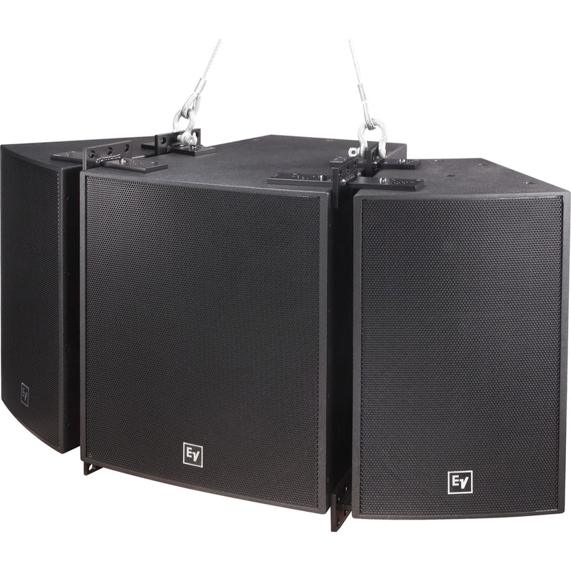 Electro-Voice EVF-1122D 12" 2-Way Full-Range Semi-Outdoor Speaker (PI-Finish, Black, 120 x 60°)